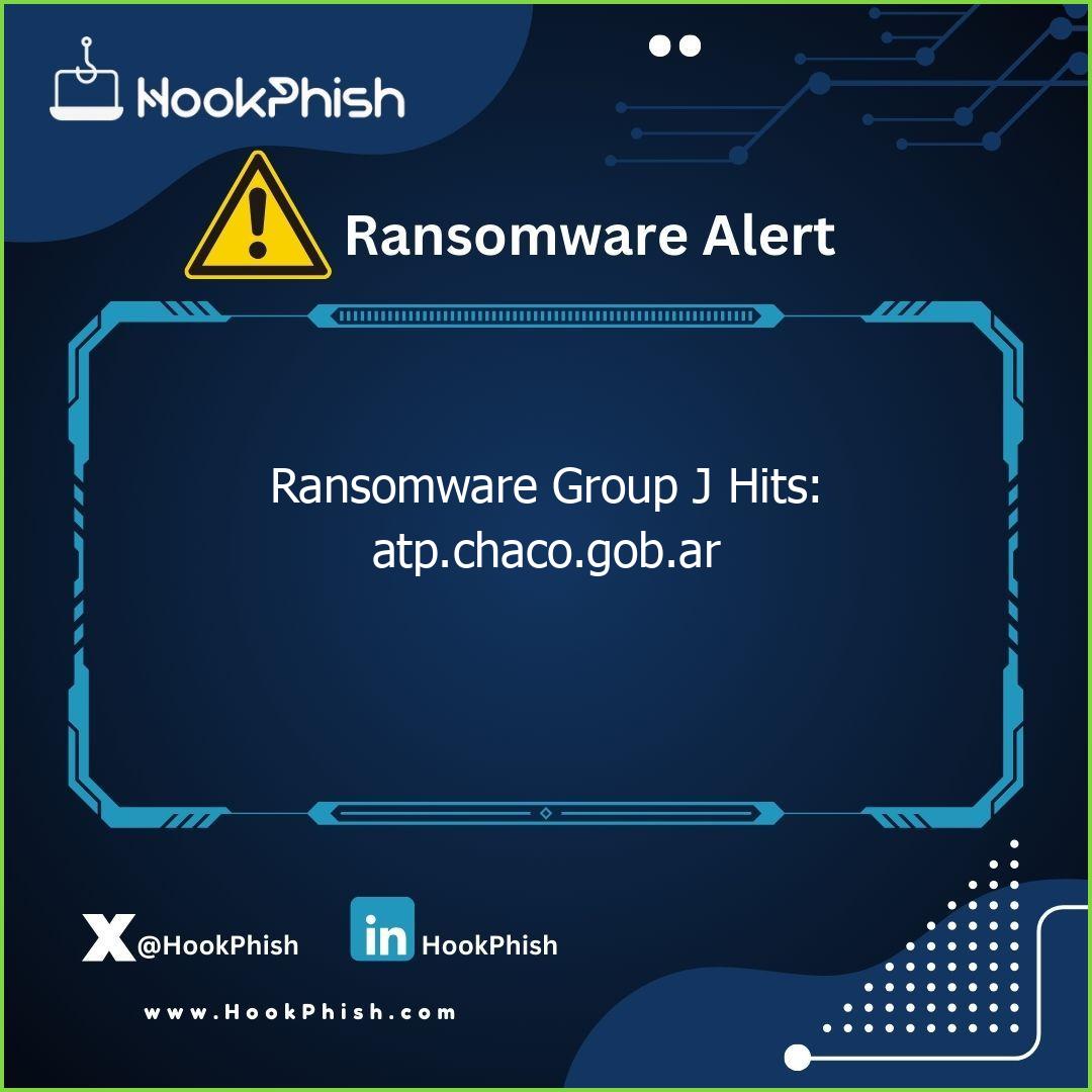 hookphish post ransomware group j hits atp chaco gob ar