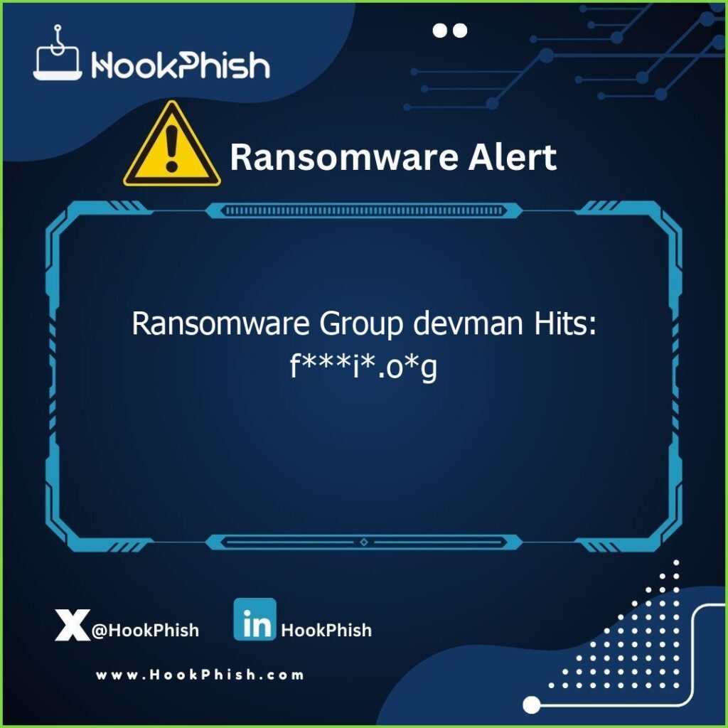hookphish post ransomware group devman hits fi og